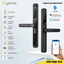 [Google Home] TTLOCK Smart Door Lock with Doorbell APP Remote Unlock Waterproof Sliding Door Lock Fingerprint Digital Lock Amazon Alexa
