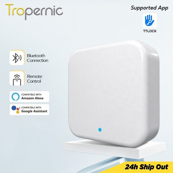 TTLOCK G2 Gateway Fingerprint Password Smart Door Lock Home Compatible With Amazon Alexa And Google Home