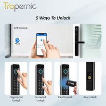 [Smart Grill Door Lock] TTLOCK Smart Door Lock Double Side Outdoor Waterproof Digital Lock with Doorbell Aluminum Door Electronic Lock Fingerprint/Password/IC Card/Key Unlock