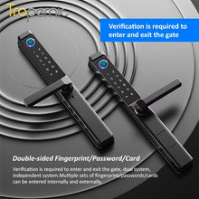 [Smart Grill Door Lock] TTLOCK Smart Door Lock Double Side Outdoor Waterproof Digital Lock with Doorbell Aluminum Door Electronic Lock Fingerprint/Password/IC Card/Key Unlock