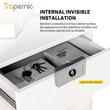 TTLOCK Smart Cabinet Lock with App Management, RFID IC Card Unlock, Keyless Hidden Drawer Lock, Bluetooth Unlock
