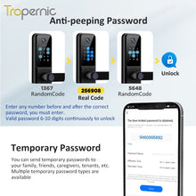 Tuya Smart Lock With Security Camera App Remote Unlock 5 In 1 Digital Lock With Doorbell For Home Fingerprint Password IC Card Key Unlock