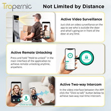 [Ready Stock] 7 In 1 Tuya Fully Automatic Smart Door Lock with HD Camera Palm Unlock Video Surveillance 6068 Security Door Lock APP Remote Unlock Keyless Digital Lock Support Two Way Intercom