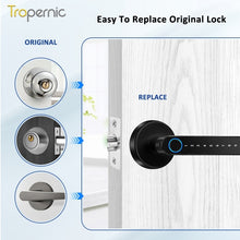 [No Drill] Tuya/TTLOCK Bluetooth Smart Door Lock APP Remote Unlock 5 In 1 Fingerprint Password IC Card Unlock Digital Lock for Wooden Door