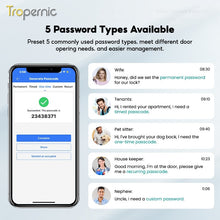 [Ready Stock] 5 In 1 TTLOCK Smart Door Lock Fingerprint Lock Pintu Rumah APP Remote Unlock Password Digital Lock for Woodern Door APP Management Google Home Amazon Alexa