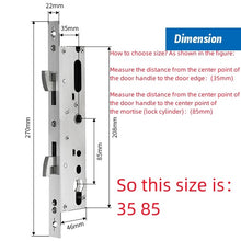 50/72/85 Series Wooden/Metal/Hotel/Glass Fingerprint Combination Electronic Induction Universal Mortise Door Lock