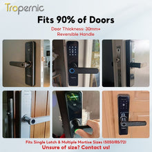 [Ready Stock] 5 In 1 TTLOCK Smart Door Lock Fingerprint Lock Pintu Rumah APP Remote Unlock Password Digital Lock for Woodern Door APP Management Google Home Amazon Alexa