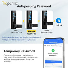 [Grill Door Lock] TTLOCK Double Sided Smart lock Waterproof Double Side System Digital Lock with Doorbell Bluetooth Smart Grill Door Lock