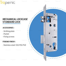 50/72/85 Series Wooden/Metal/Hotel/Glass Fingerprint Combination Electronic Induction Universal Mortise Door Lock