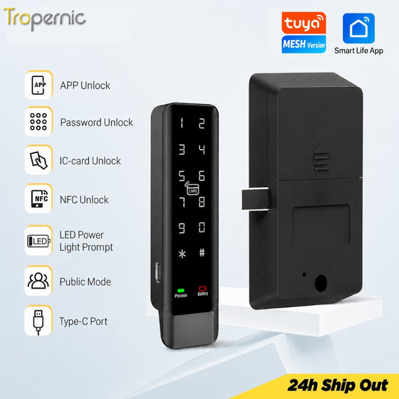 Tropernic A850-CT Tuya Bluetooth Smart Cabinet Lock