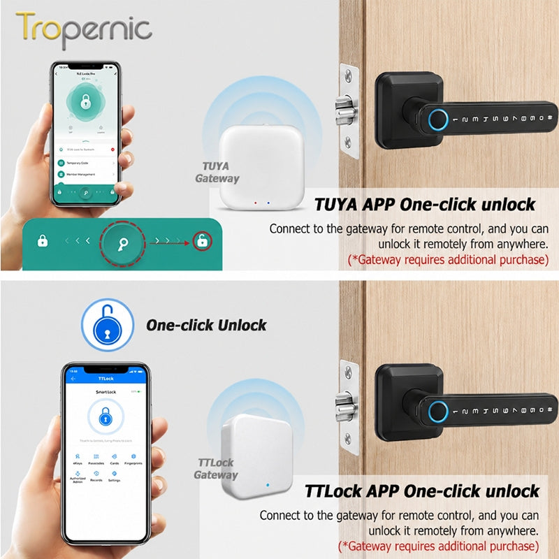 Tropernic T3 Tuya/TTLcok Bluetooth Smart Lock