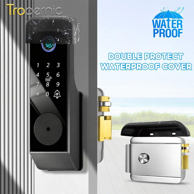 Tropernic GT01-2 Tuya WiFi Smart Rim Lock