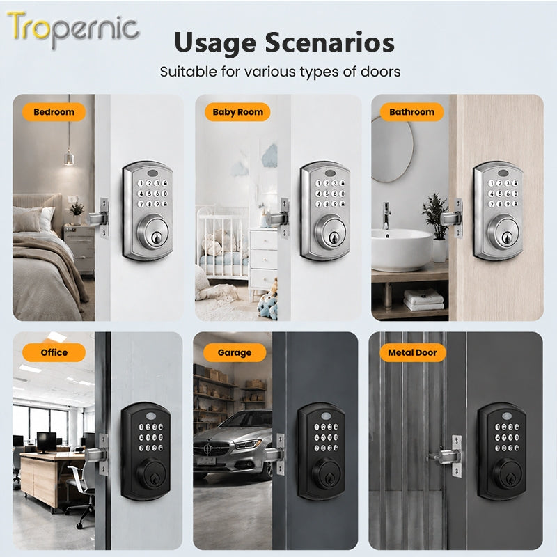 Tropernic A01 Tuya WiFi Smart Lock