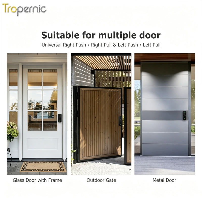 Tropernic R7 Tuya WiFi Smart Rim Lock