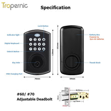 Tropernic A01 Tuya WiFi Smart Lock