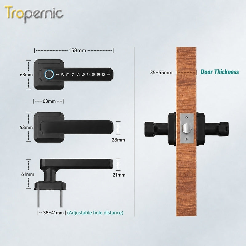 Tropernic T3 Tuya/TTLcok Bluetooth Smart Lock