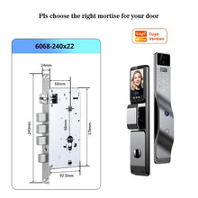 [Ready Stock] 7 In 1 Tuya Fully Automatic Smart Door Lock with HD Camera Palm Unlock Video Surveillance 6068 Security Door Lock APP Remote Unlock Keyless Digital Lock Support Two Way Intercom