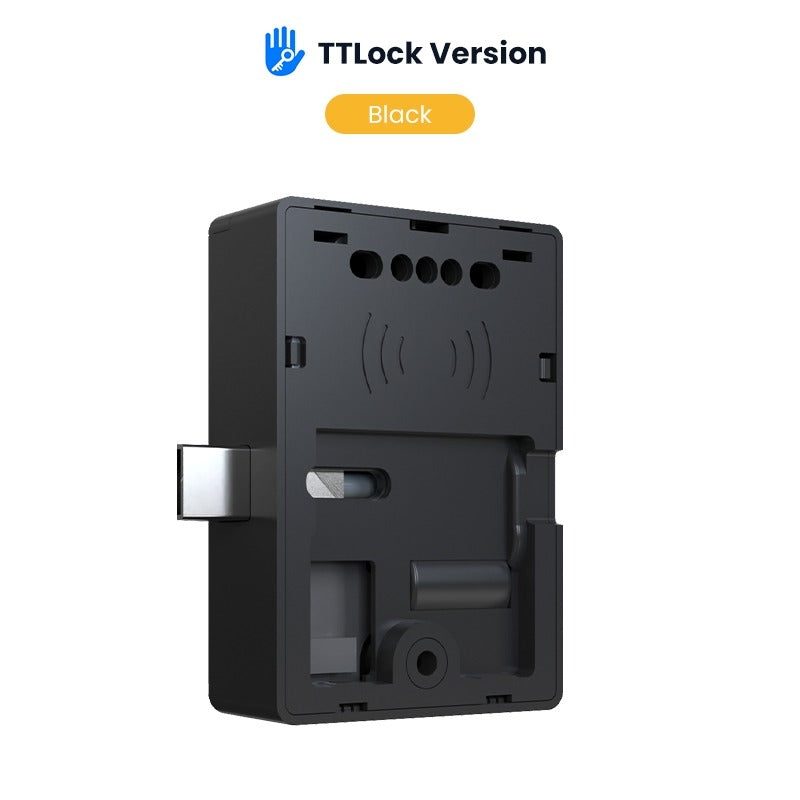TTLOCK Smart Cabinet Lock with App Management, RFID IC Card Unlock, Keyless Hidden Drawer Lock, Bluetooth Unlock