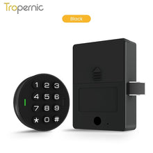 [Public Mode] 2 In 1 Smart Drawer Lock Password Cabinet Lock with IC Card Keyless Universal Cabinet Lock for Home Hotel Sauna Room