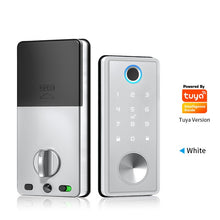 Tuya Smart Door Lock WiFi Remote Unlock Digital Password IC Card Biometric Fingerprint Unlock Fully Automatic Electric Deadbolt