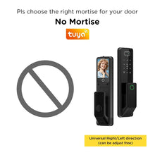 [Video Surveillance] Tuya Smart Door Lock 3D Face Palmprint Unlock Fully Automatic Digital Door Lock APP User Management Remote Unlock Fingerprint Tombol Pintu Rumah for Wooden Door