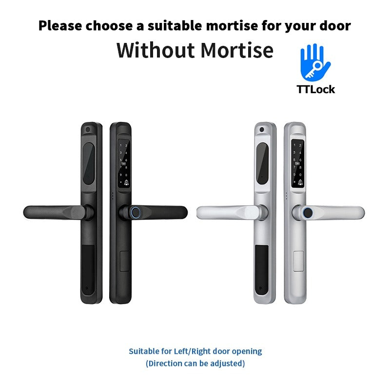 [Google Home] TTLOCK Smart Door Lock with Doorbell APP Remote Unlock Waterproof Sliding Door Lock Fingerprint Digital Lock Amazon Alexa