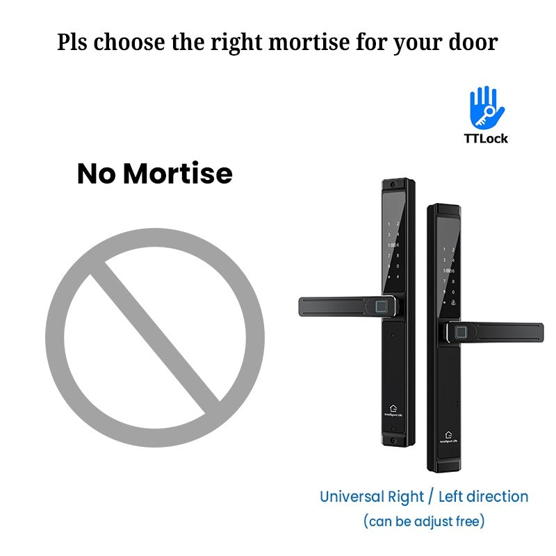 [Grill Door Lock] TTLOCK Double Sided Smart lock Waterproof Double Side System Digital Lock with Doorbell Bluetooth Smart Grill Door Lock