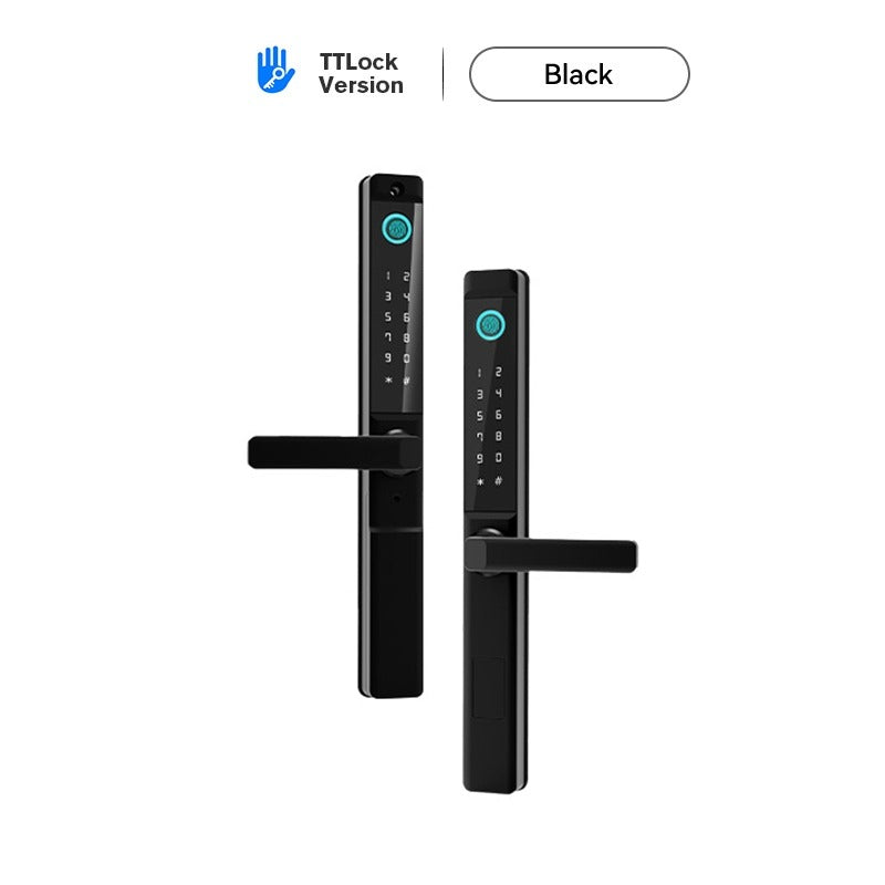 [Smart Grill Door Lock] TTLOCK Smart Door Lock Double Side Outdoor Waterproof Digital Lock with Doorbell Aluminum Door Electronic Lock Fingerprint/Password/IC Card/Key Unlock