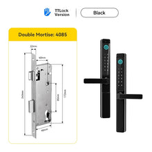 [Smart Grill Door Lock] TTLOCK Smart Door Lock Double Side Outdoor Waterproof Digital Lock with Doorbell Aluminum Door Electronic Lock Fingerprint/Password/IC Card/Key Unlock
