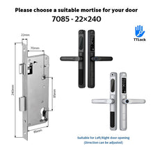 [Google Home] TTLOCK Smart Door Lock with Doorbell APP Remote Unlock Waterproof Sliding Door Lock Fingerprint Digital Lock Amazon Alexa