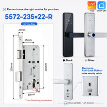 5 In 1 Tuya WiFi Smart Door Lock with Doorbell APP Remote Unlock Fingerprint Digital Lock Tombol Pintu Bilik Password Electronic Lock for Home Wooden Door