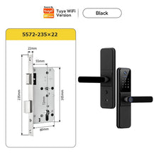 Tuya Smart Lock With Security Camera App Remote Unlock 5 In 1 Digital Lock With Doorbell For Home Fingerprint Password IC Card Key Unlock
