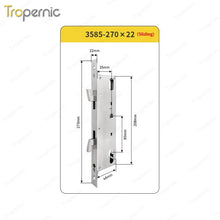 50/72/85 Series Wooden/Metal/Hotel/Glass Fingerprint Combination Electronic Induction Universal Mortise Door Lock
