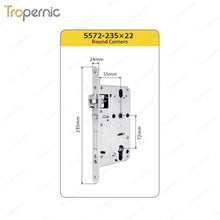 50/72/85 Series Wooden/Metal/Hotel/Glass Fingerprint Combination Electronic Induction Universal Mortise Door Lock