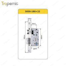 50/72/85 Series Wooden/Metal/Hotel/Glass Fingerprint Combination Electronic Induction Universal Mortise Door Lock