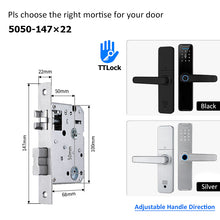 [Ready Stock] 5 In 1 TTLOCK Smart Door Lock Fingerprint Lock Pintu Rumah APP Remote Unlock Password Digital Lock for Woodern Door APP Management Google Home Amazon Alexa