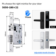 [Ready Stock] 5 In 1 TTLOCK Smart Door Lock Fingerprint Lock Pintu Rumah APP Remote Unlock Password Digital Lock for Woodern Door APP Management Google Home Amazon Alexa