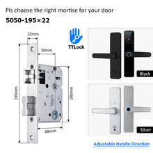 [Ready Stock] 5 In 1 TTLOCK Smart Door Lock Fingerprint Lock Pintu Rumah APP Remote Unlock Password Digital Lock for Woodern Door APP Management Google Home Amazon Alexa