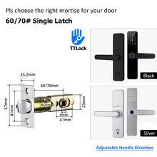 [Ready Stock] 5 In 1 TTLOCK Smart Door Lock Fingerprint Lock Pintu Rumah APP Remote Unlock Password Digital Lock for Woodern Door APP Management Google Home Amazon Alexa