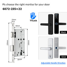 [Ready Stock] 5 In 1 TTLOCK Smart Door Lock Fingerprint Lock Pintu Rumah APP Remote Unlock Password Digital Lock for Woodern Door APP Management Google Home Amazon Alexa