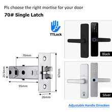 [Ready Stock] 5 In 1 TTLOCK Smart Door Lock Fingerprint Lock Pintu Rumah APP Remote Unlock Password Digital Lock for Woodern Door APP Management Google Home Amazon Alexa