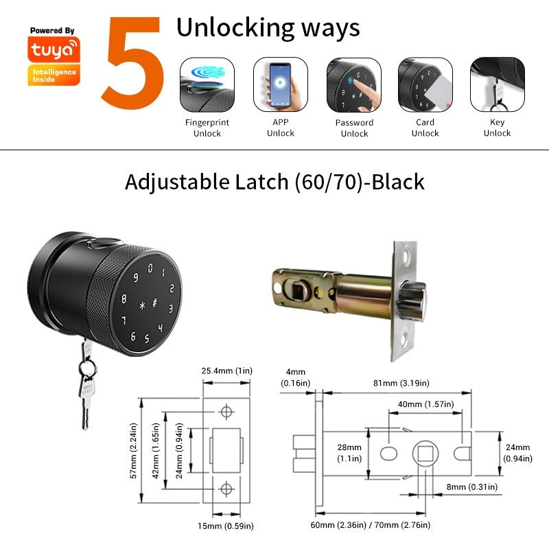 Tropernic THX1 Tuya / TTLock Bluetooth Smart Lock