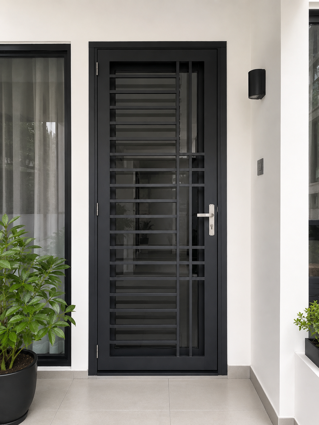Grill Door Smart Lock